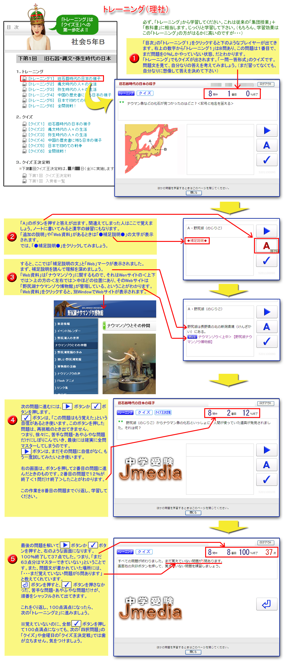 トレーニング（理社）
